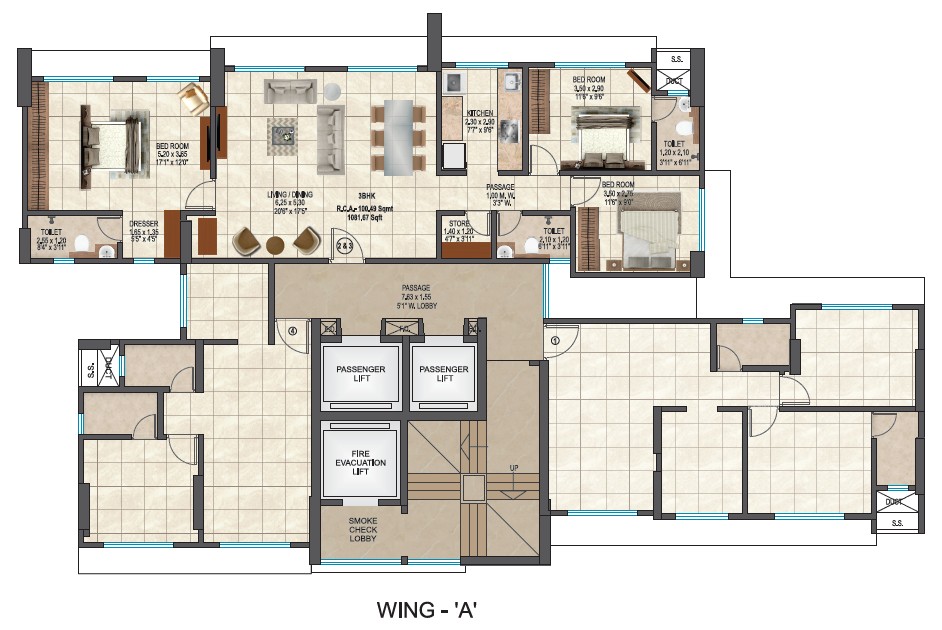 Jodi Flat Plan